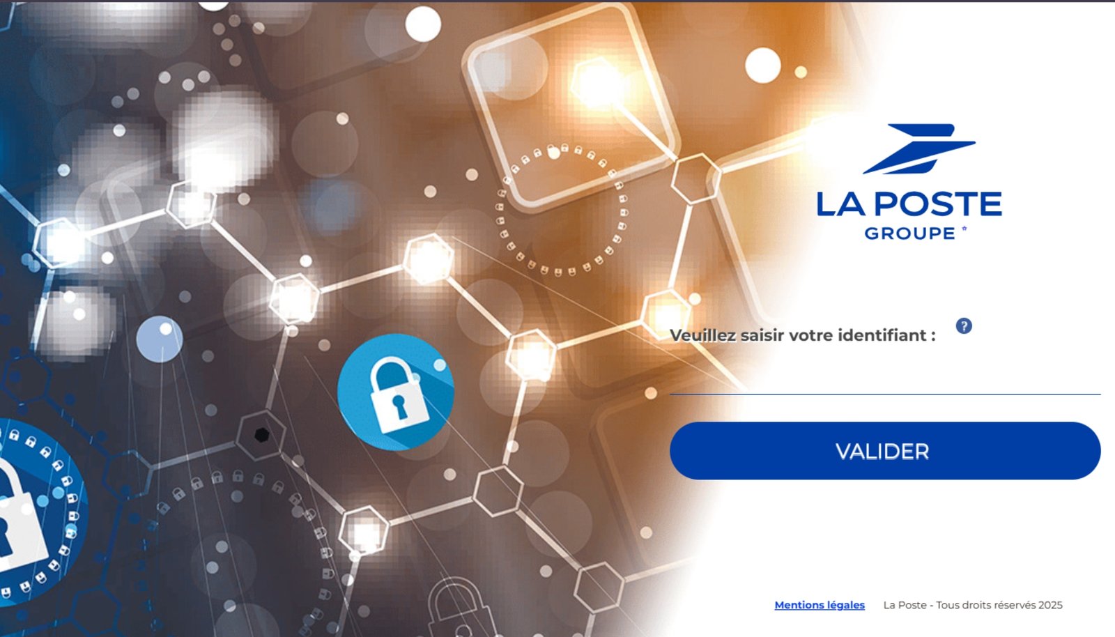 Ma Box RH : capture d'écran de la page de connexion