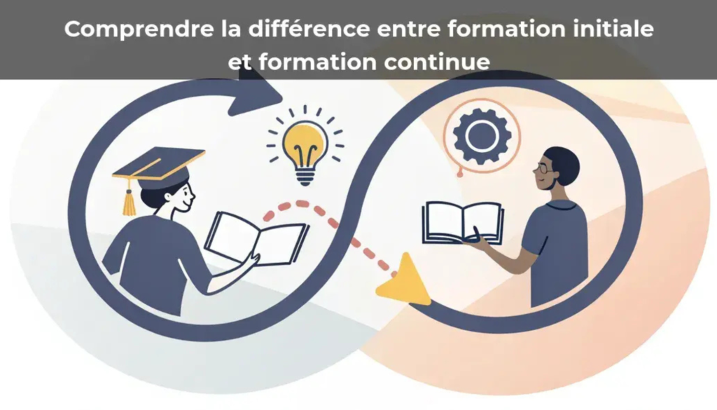 Formation continue et initiale : comprendre la différence