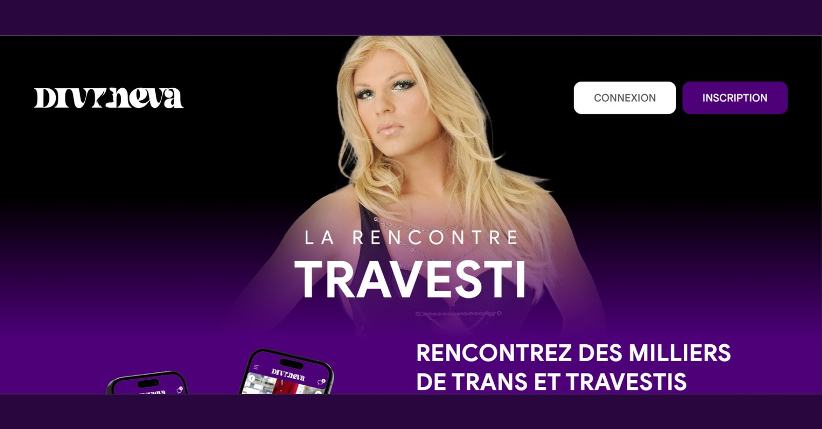 travesti chat : page de connexion