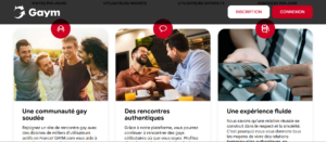 gaymec interface capture d'écran