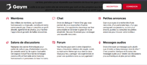 toutes les fonctionnalités de gaymec