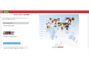 hr4you mon compte : page de récupération de mot de passe