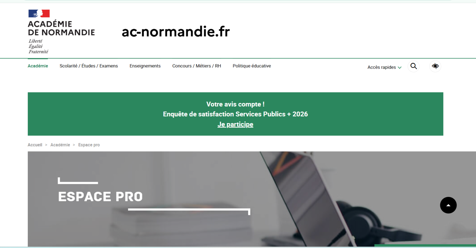 Webmail AC Normandie