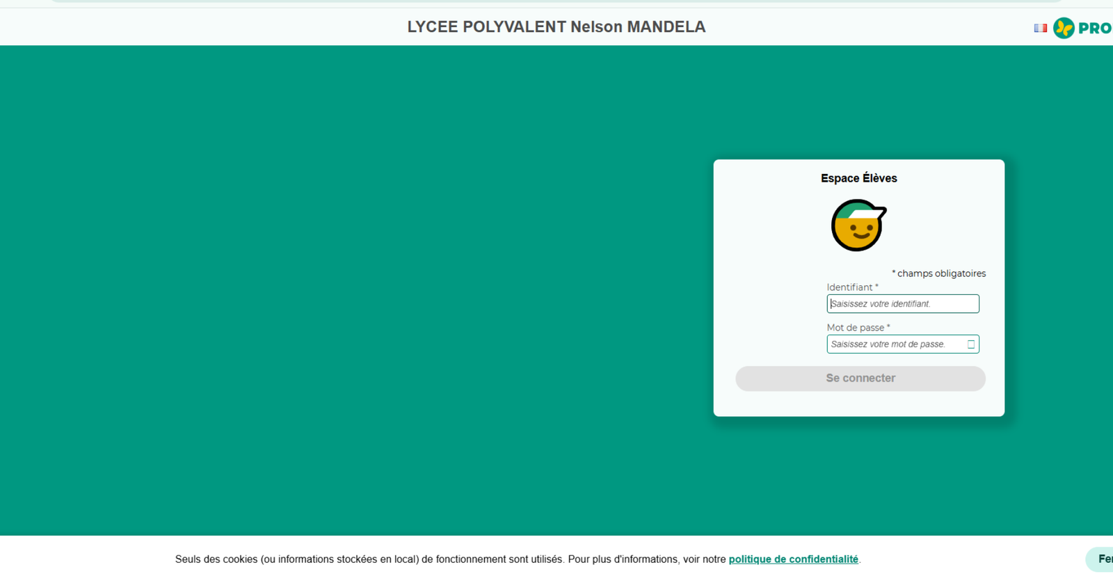 pronote nelson mandela​