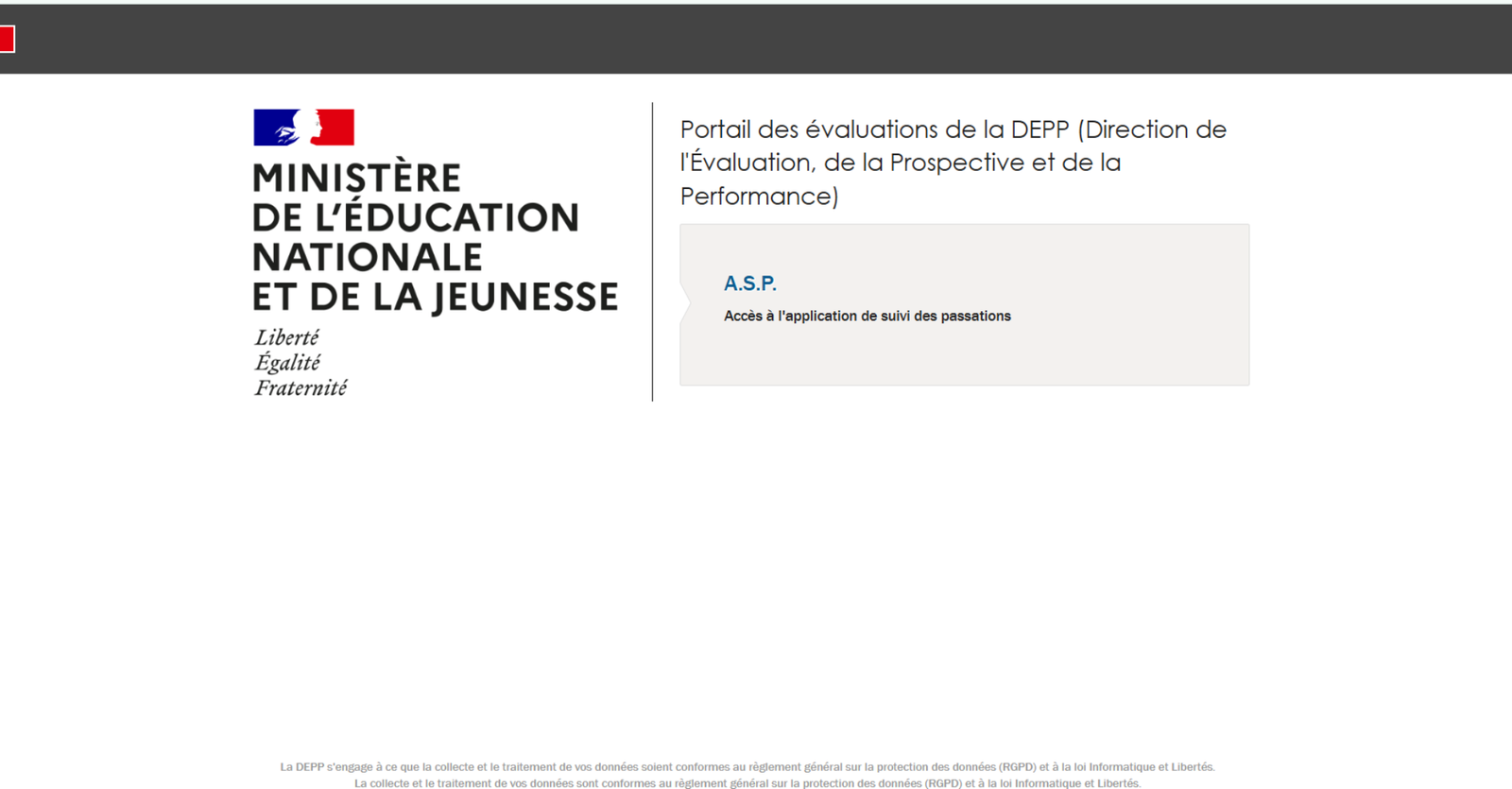 Portail DEPP