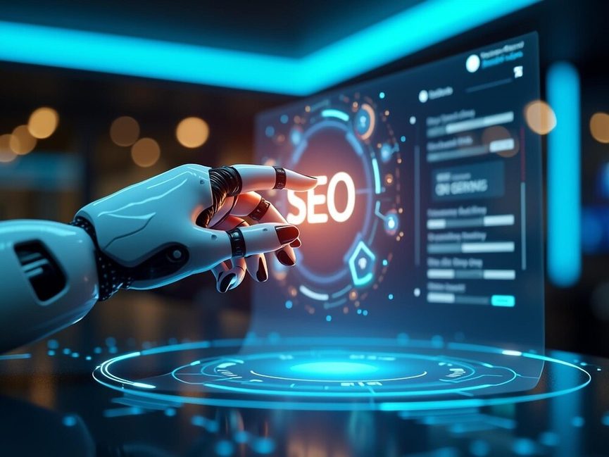 Outils d'intelligence artificielle pour le référencement web