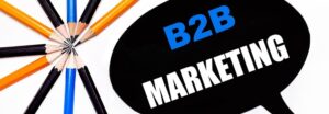 Illustration du marketing d'affiliation B2B avec schéma de partenariats et revenus