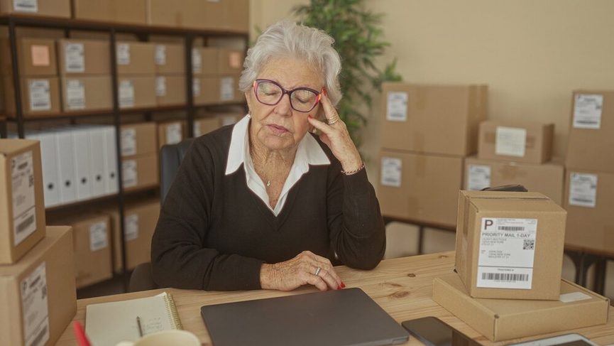 Documents administratifs DC1 et DC2 étalés sur un bureau avec un ordinateur