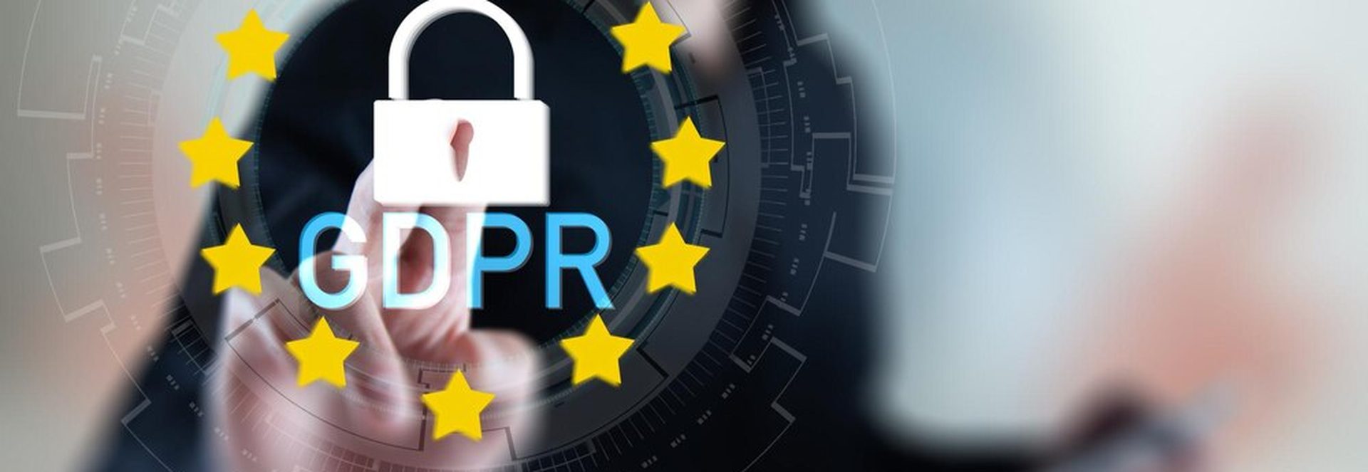 Illustration conceptuelle de la protection des données RGPD face à l'intelligence artificielle