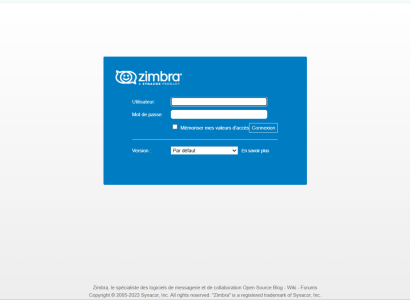 Zimbra SDIS 33 : gérez vos mails, agendas et documents en toute sécurité