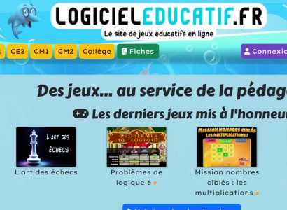 Logiciel Educatif : jeux et outils pédagogiques sur logicieleducatif.fr
