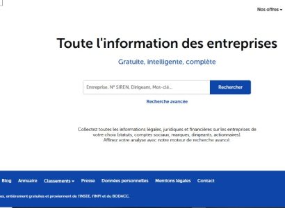 Pappers fr : accédez aux données légales des entreprises françaises