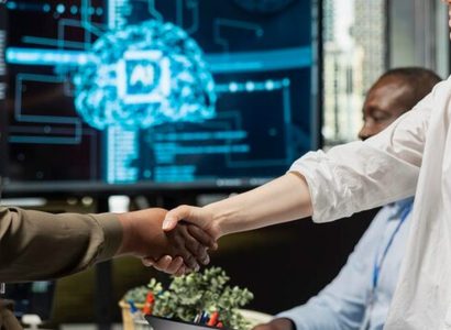 Illustration de l'intelligence artificielle dans les TPE et PME