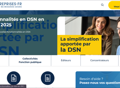 Net entreprise : le portail officiel des déclarations sociales