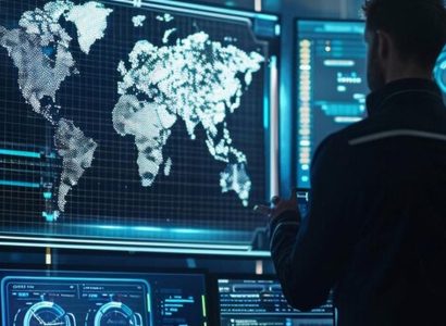 Schéma de gestion des accès SaaS entreprise avec icônes de sécurité