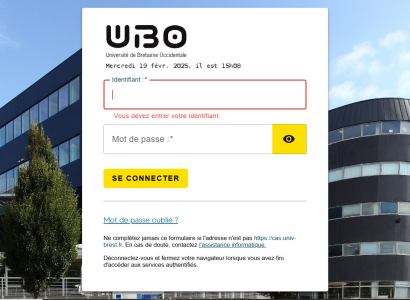 ENT UBO : guide de connexion et d&rsquo;utilisation de la plateforme universitaire