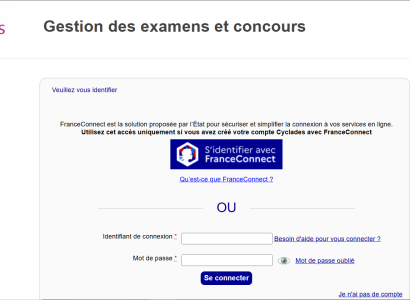 Cyclades : connexion et accès à vos résultats d&rsquo;examen et copies